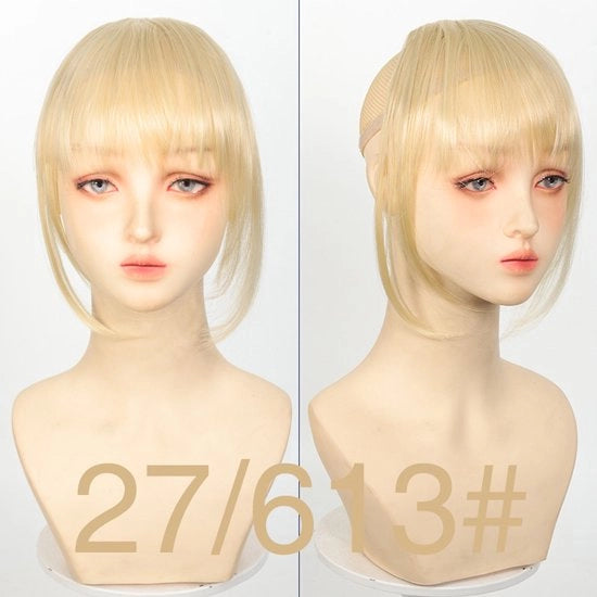 Pruika donna, stile 1, capelli a ciocche naturali, capelli lunghi, pruika con tenda capelli, stile 8