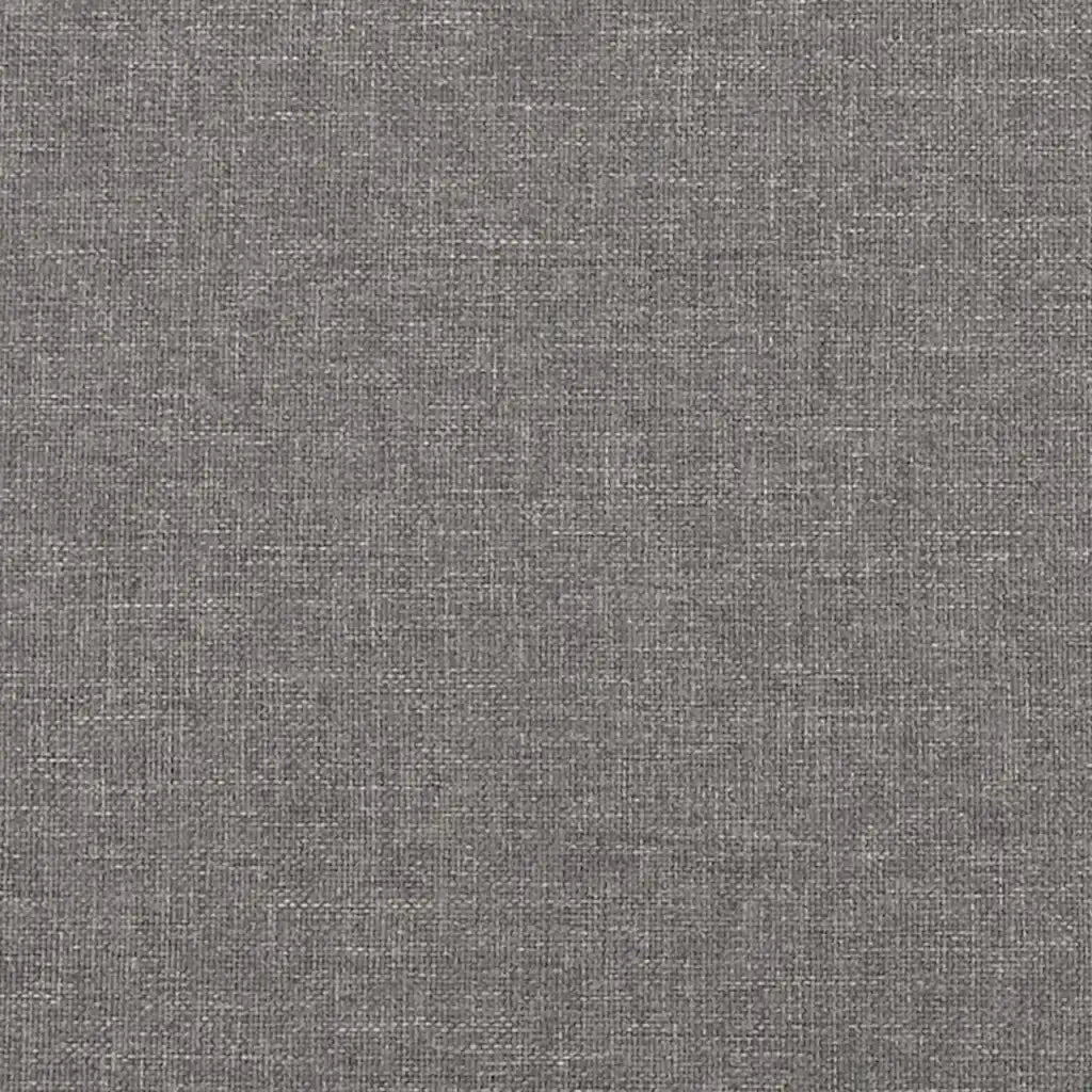Divano a 3 Posti con Poggiapiedi Grigio Chiaro 210cm in Tessuto 3153453