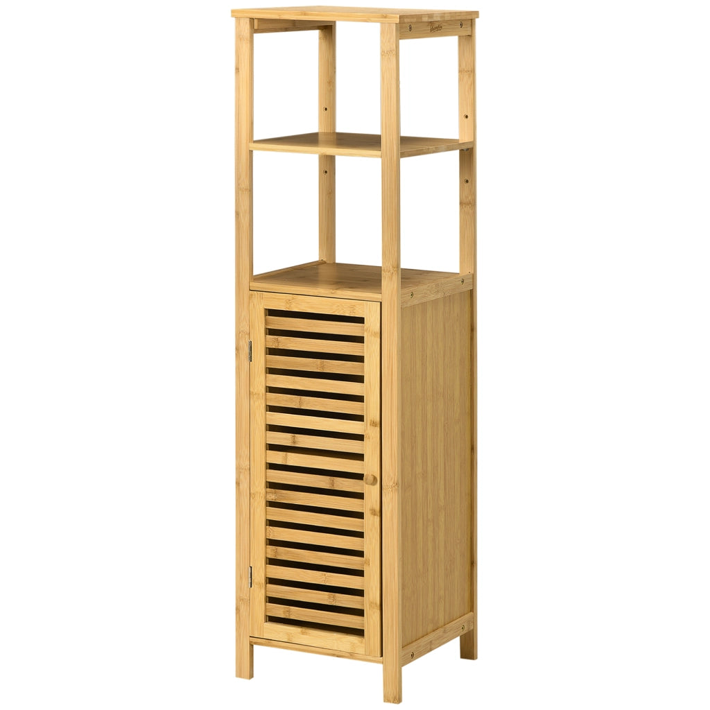 Mobile Armadio con Ante scorrevoli in Bamb¨´ ¨C Zephmum ¨C 33x30x120 cm