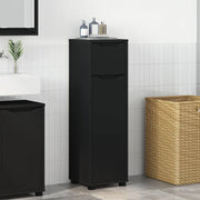 Mobile da Bagno Nero 30,5 x 30 x 101 cm Legno multistrato