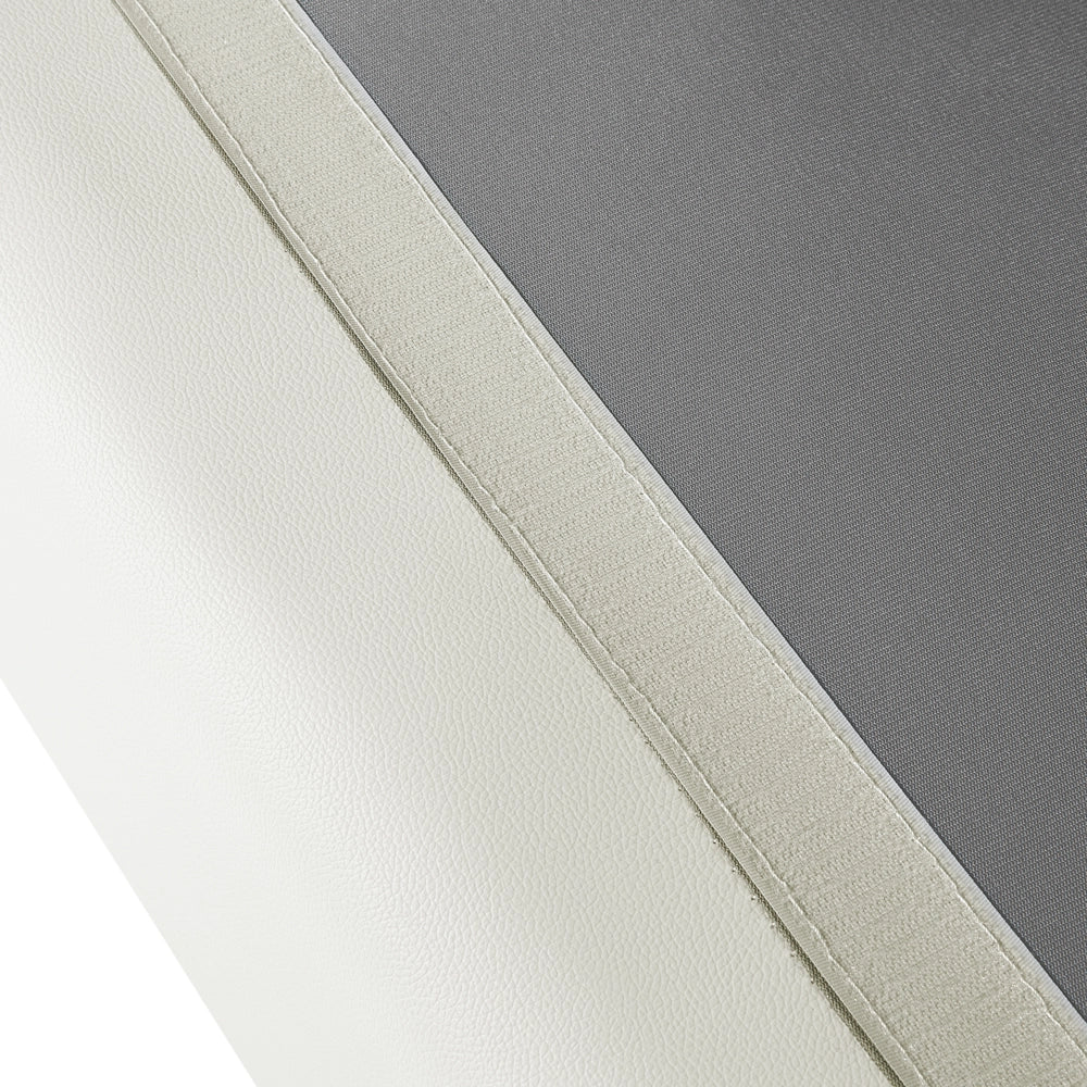 Poltrona Sedia Club Bianco Rivestimento In Pelle Crosta Gambe Cromate Design Retrò