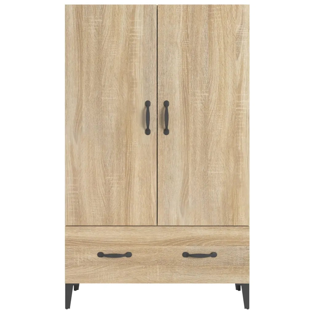 Credenza | Madia | Buffet da pranzo | Armadio da pranzo Rovere Sonoma 70x31x115 cm in Legno Multistrato