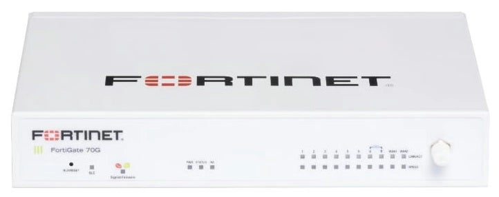 Fortigate-70g firewall hardware con 1 anno di forticare premium e fortiguard utp - FG-70G-BDL-950-12