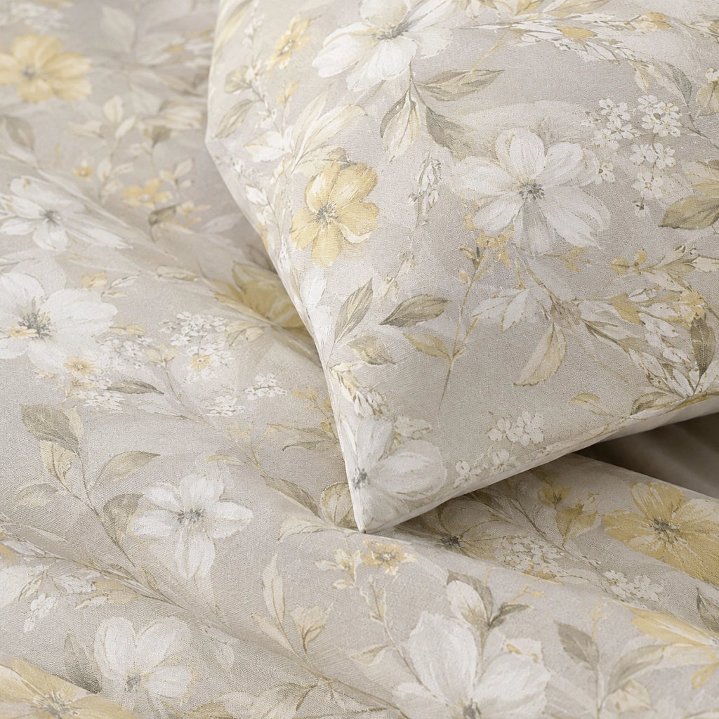 Ropali, Copripiumino Singolo Federa Inclusa, 200x160 cm Bianco Crema