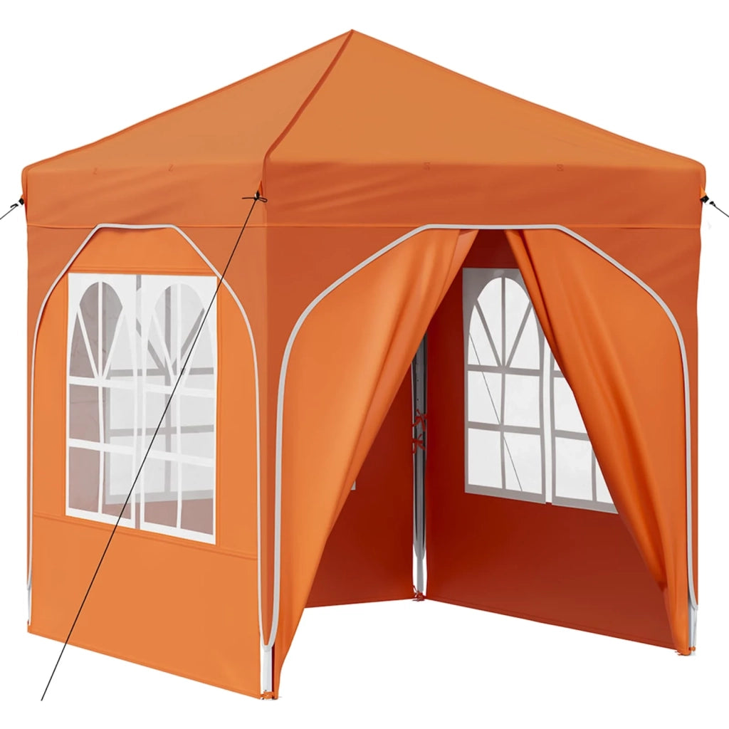 Tenda per feste a pop-up 192 x 192 x 245 cm Arancione