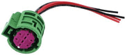 Connettore di illuminazione per giorno di riparazione - compatibile con Fiat 500 - Abarth 595 - 4 linee - 13 cm di cavo