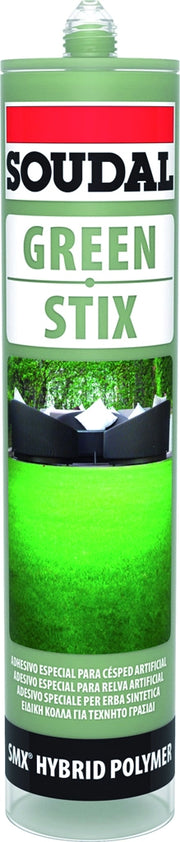 Soudal ADESIVO PER TAPPETI ERBA ARTIFICIALE ''GREEN STIX'' ml. 290 , col. Verde