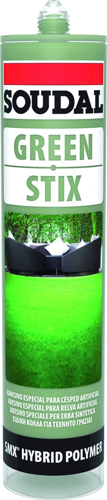 Soudal ADESIVO PER TAPPETI ERBA ARTIFICIALE ''GREEN STIX'' ml. 290 , col. Verde