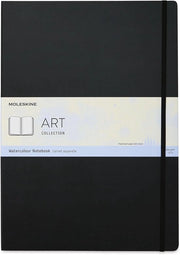 Taccuino di note a copertina rigida - 60 pagine - Nero - Formato A3