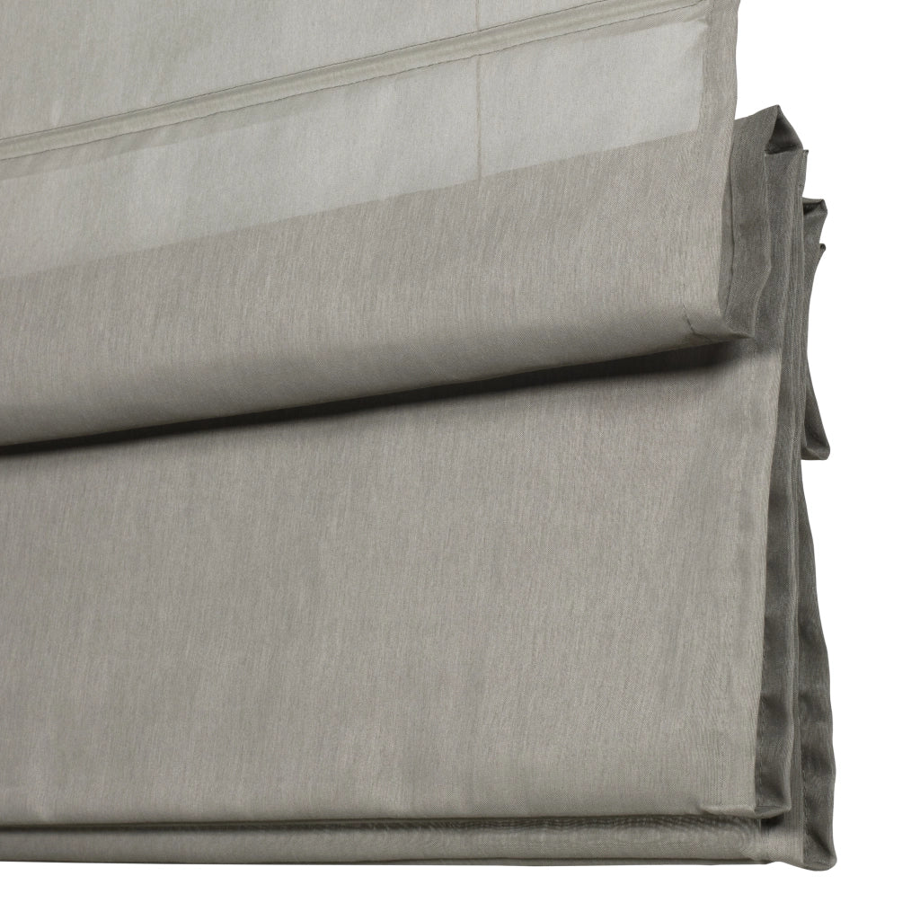 VIEWTEX Tenda pacchetto steccata a rete Grigio 90 x 250cm - Made in Europe - 5 anni di garanzia