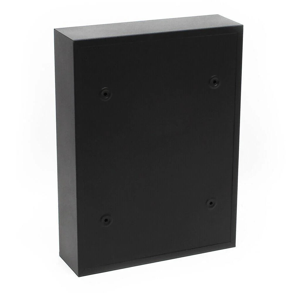 Cassetta postale da parete di design acciaio zincato nero 16_0000075