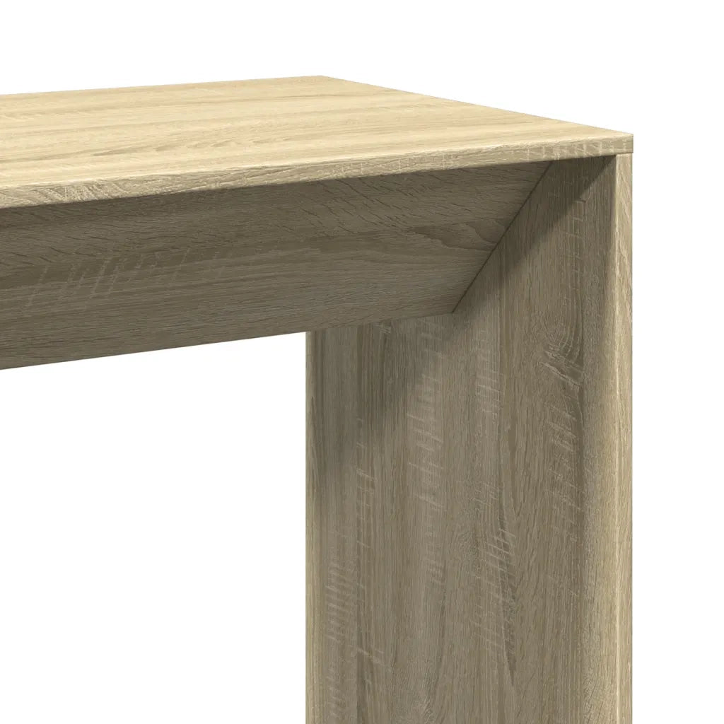 Tavolo da Bar Rovere Sonoma 102x50x103,5cm in Legno Multistrato