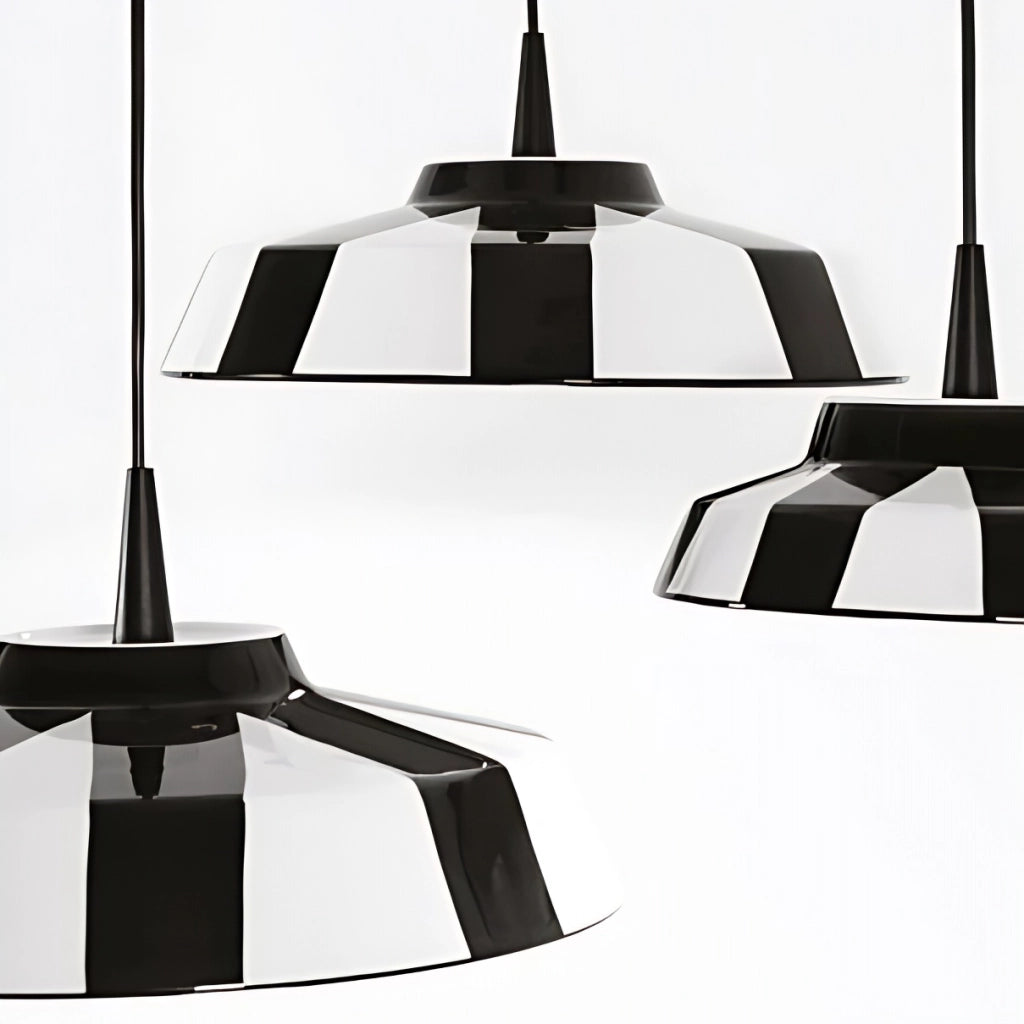 Circus Lampada a Sospensione LED Design Artigianale in Ceramica Made in Italy Diametro 35 cm Colore Rosso per Illuminazione Interni Moderna