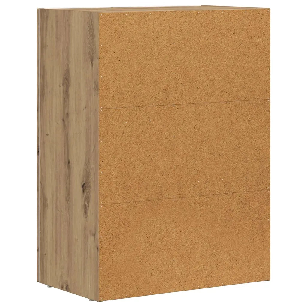 Credenza-Buffet-Armadio da cucina Rovere artigianale 59 x 35 x 80.5 cm Legno multistrato