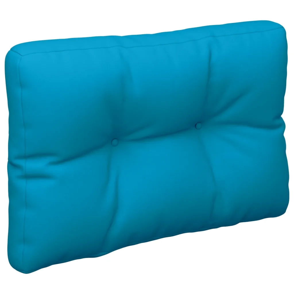 vidaXL Cuscini per Pallet 2 pz Blu in Tessuto