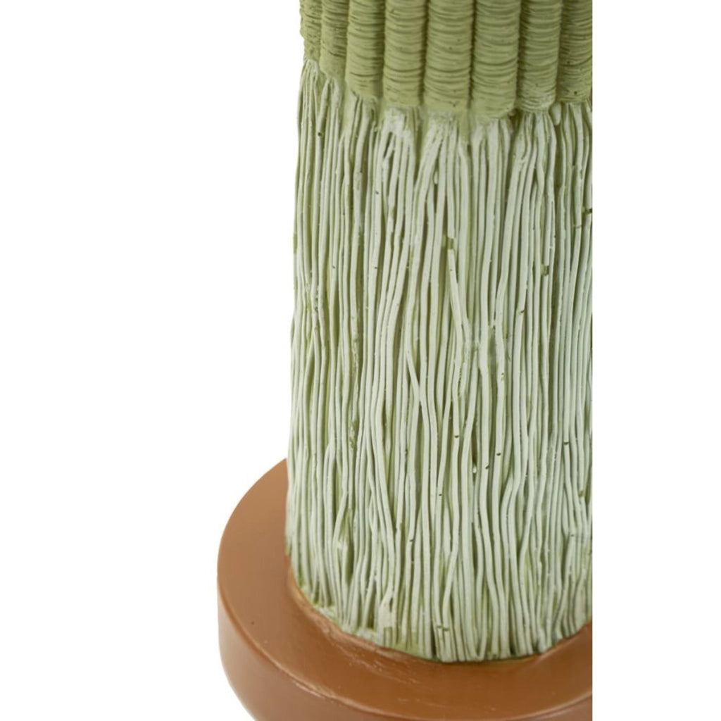 Scultura Cactus, Multicolore, Poliresina, 16,5x11x45 cm