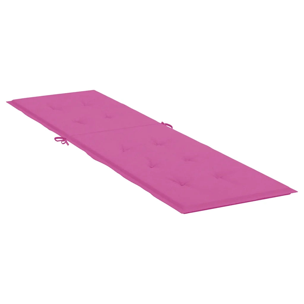 Cuscino per Sedia a Sdraio Rosa in Tessuto Oxford 361382