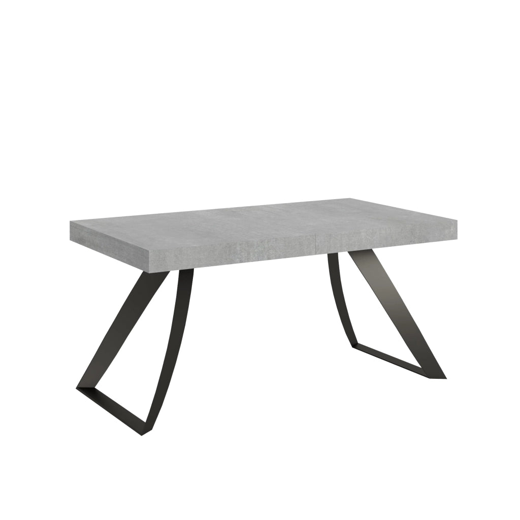 Tavolo Allungabile 160-420x90x77 cm Proxy Cemento