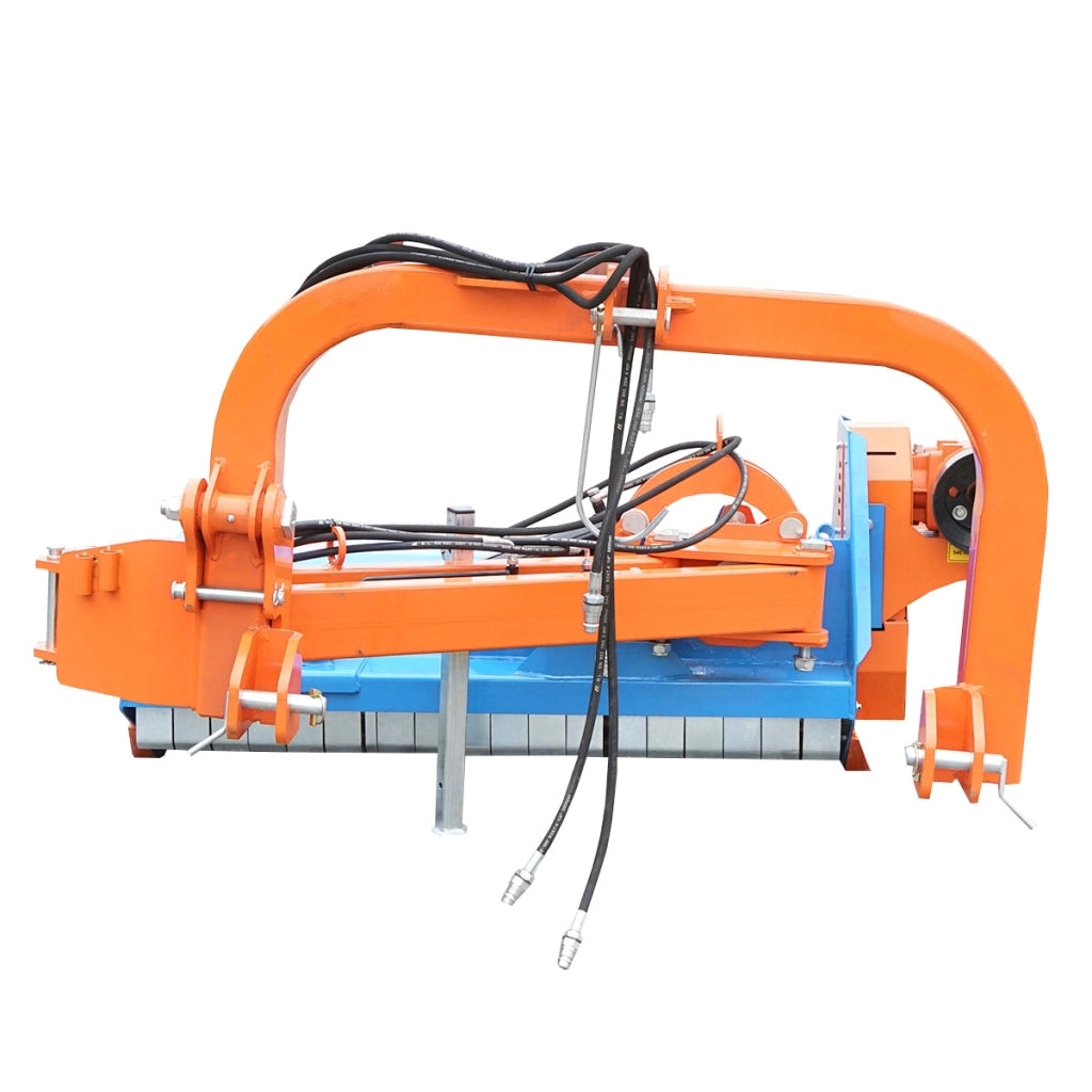 Trincia BCR140 Trincia argini laterale per trattore, larghezza di lavoro 1380 mm, adatta per trattori da 40-70 CV, peso 495 kg – Breckner Germany