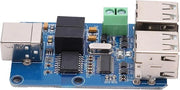 Modulo USB HUB con Protezione da Interferenze di Corrente Elevata - Plug-and-play - Velocità di Dati Isolate - 15 Mbps - 12 Mbps.