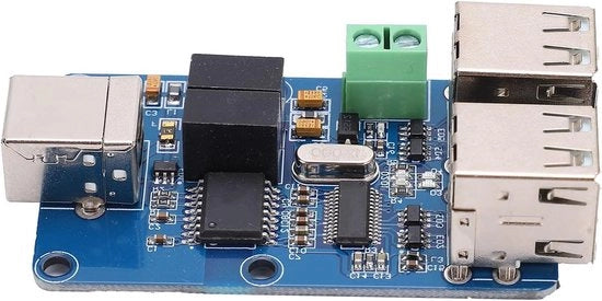 Modulo USB HUB con Protezione da Interferenze di Corrente Elevata - Plug-and-play - Velocità di Dati Isolate - 15 Mbps - 12 Mbps.