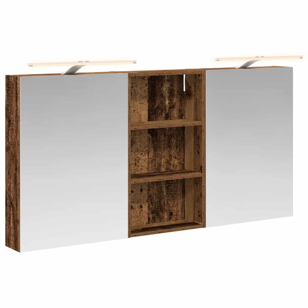 Set di Armadi da Bagno 3 pz 140 x 14,5 x 70 cm 3403790