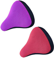 Copri Sedile Bicicletta 2 Pezzi - Coprimaterasso - Resistenti alla Luce Solare - Isolanti dal Calore - Tessuto di Gomitolo di Aria - 20 x 23 cm - Copri Sedile Bicicletta