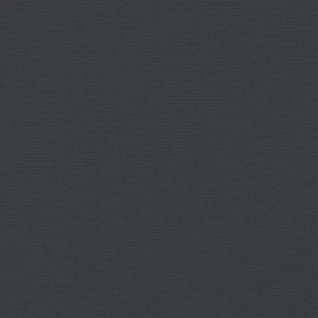 Cuscini per Sedia con Schienale Alto 4pz Nero in Tessuto Oxford 377624