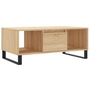 Tavolino salotto | Tavolino da caff¨¨ | Tavolino da Soggiorno Rovere Sonoma 90x50x36,5 cm Legno Multistrato
