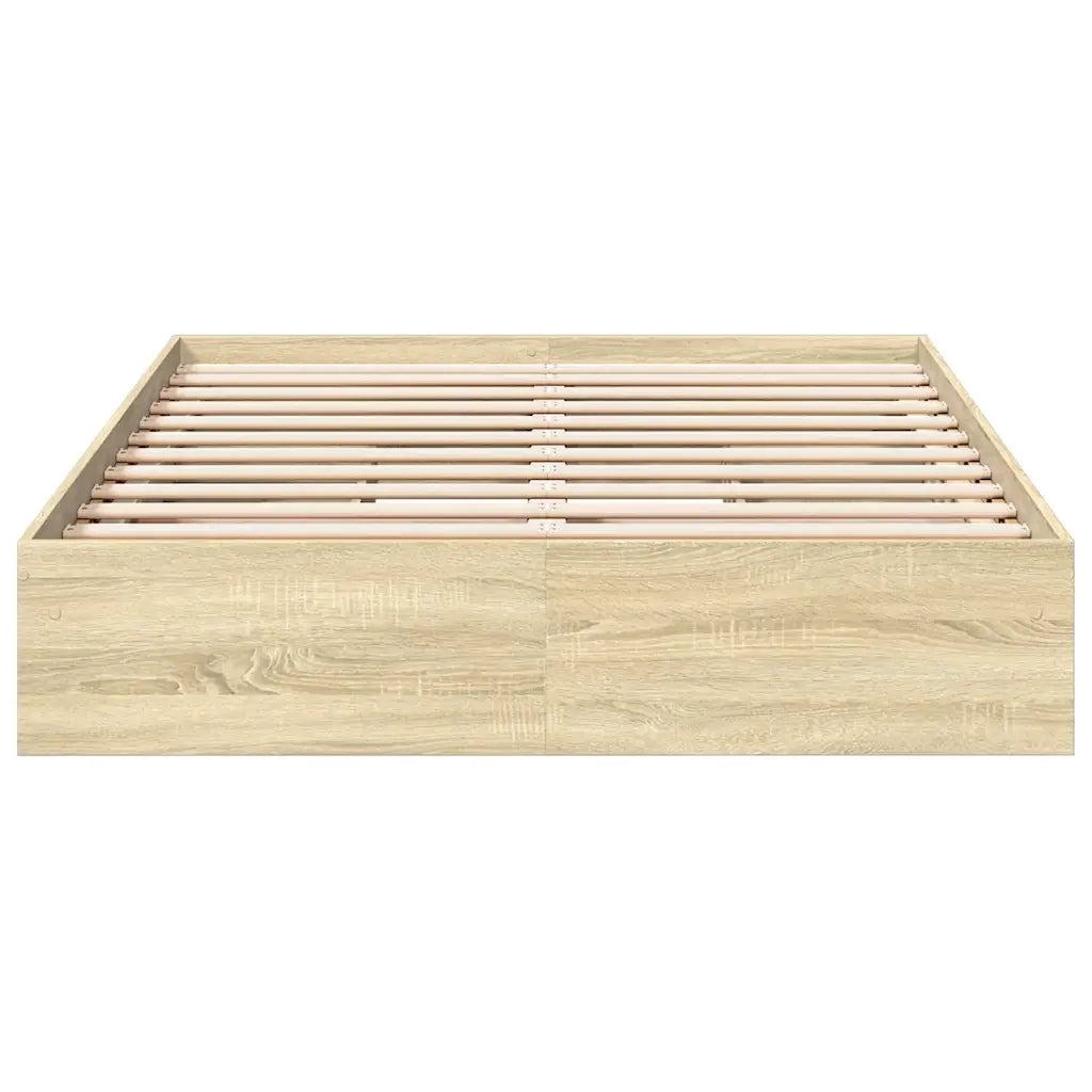 Giroletto Cassetti Rovere Sonoma 120x200 cm Legno Multistrato 3280666
