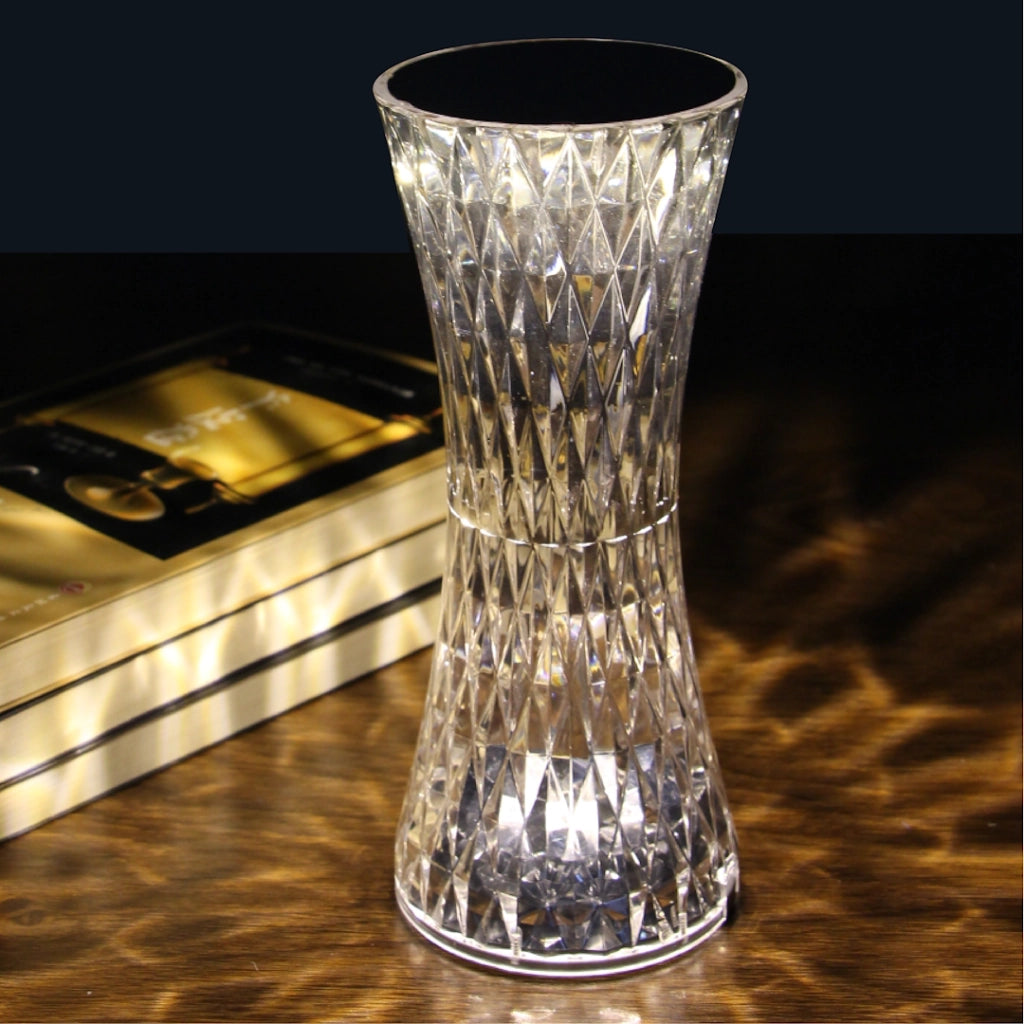 Lampada da tavolo Tower cristallo RGBW LED 1W Milagro
