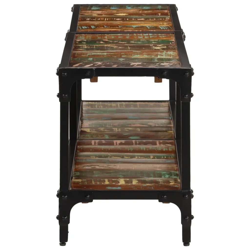 Mobile Porta TV 150x30x41 cm in Legno Massello di Recupero 338475