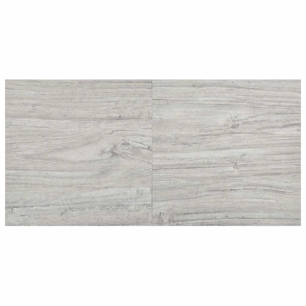 Tavole per Pavimenti 5,11 m2 55 pz PVC Grigio e Legno CFW5391653