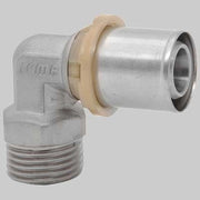 RACCORDO CURVO MASCHIO A PRESSARE  26 x 1     ICMA