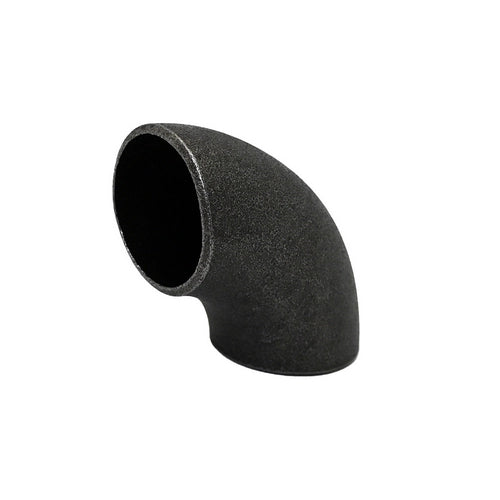 CURVA A SALDARE 90Â° ACCIAIO AL CARBONIO NERO- 21/2 D.est 76,1 mm- IKARO- pezzi 1