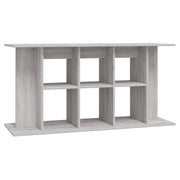 Supporto base per mobiletto acquario mobili Sonoma 120 x 40 x 60 cm legno ingegnerizzato grigio 02_0045086