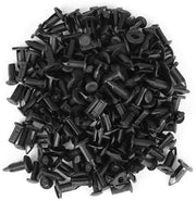 Kit di chiusura porta per auto con clip per parafanghi - 100 pezzi di viti in plastica - Nero - Forma universale - Ideale per accessori auto - Per...