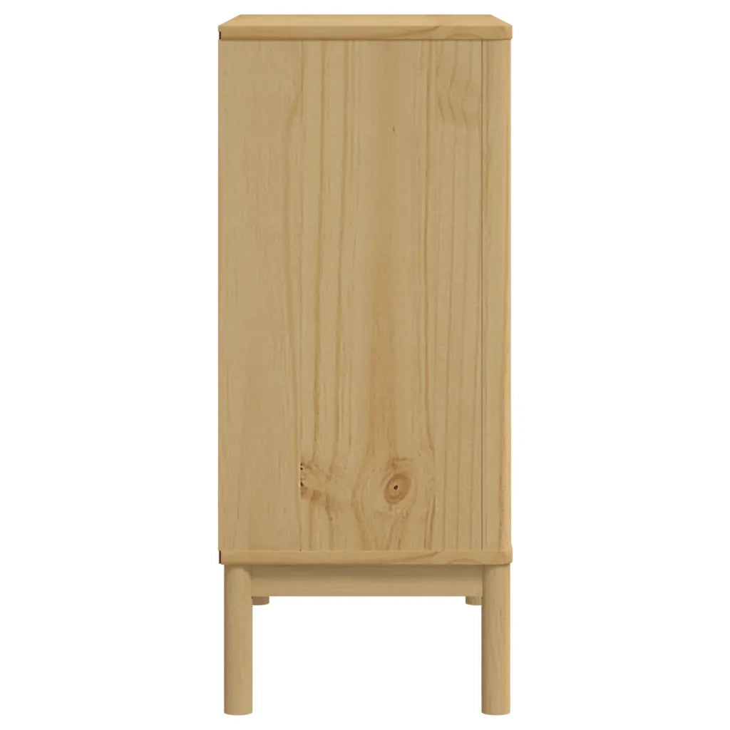 Cassettiera FLORO Marrone Cera in Legno Masselo di Pino 374008