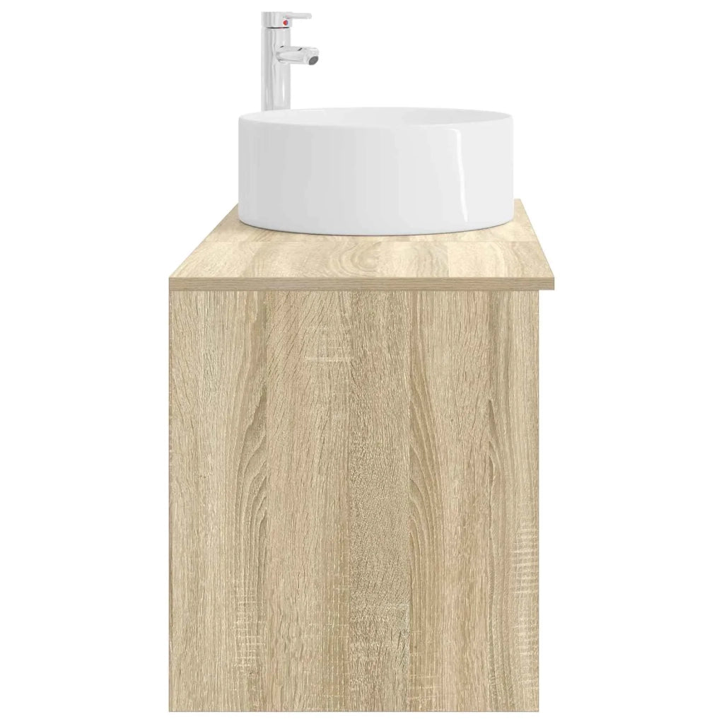 Set di mobili per il bagno 2 pcs Rovere Sonoma 3403930