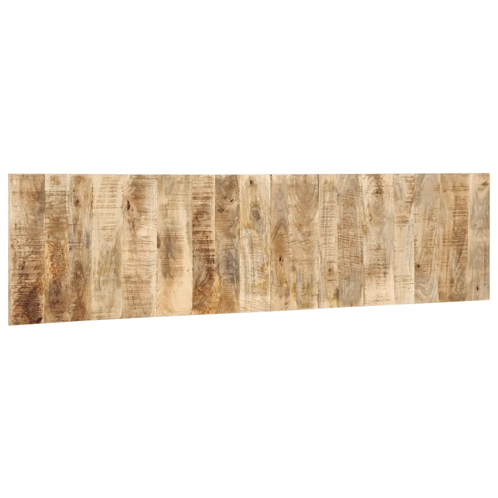 Testiera 200 cm in Legno Massello di Mango Grezzo