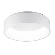 CHOPIN - Plafoniera Tonda a LED 36W, 3000K, Luce Calda, Struttura in Metallo Bianco, Diffusore in Metacrilato, IP20 - Rossini Group