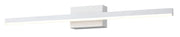 Applique moderna Linea bianca 60 cm LED 8W IP44 Reality