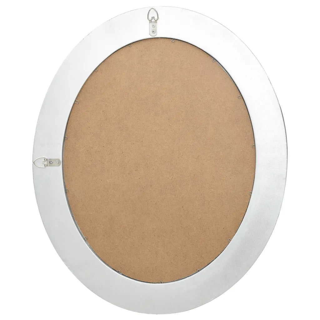 Specchio da Parete Stile Barocco-Specchio a Muro-Specchio Decorativo 50x60 cm Argento 969170