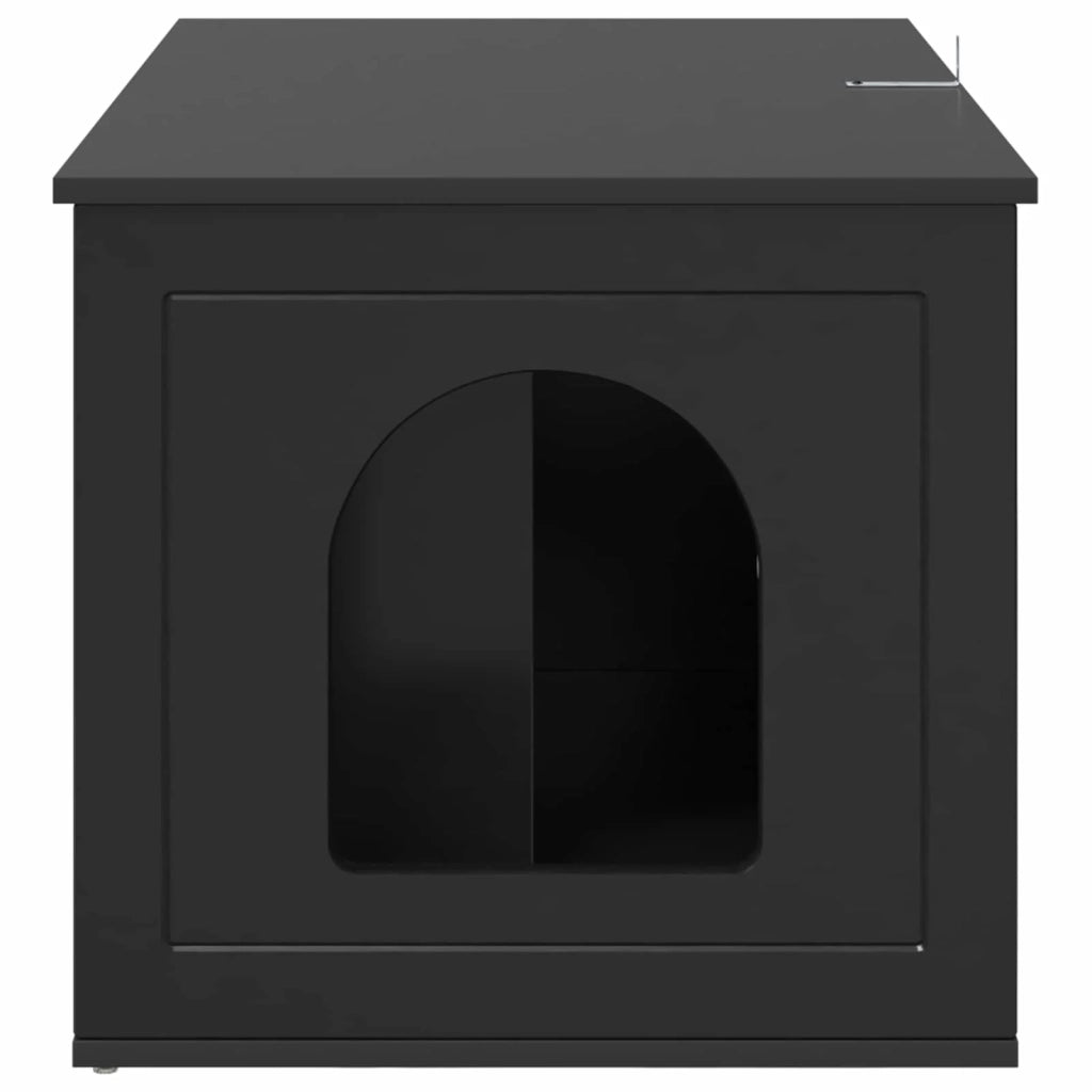 Casa per Gatti Nero 85 x 55 x 50,5 cm Legno multistrato