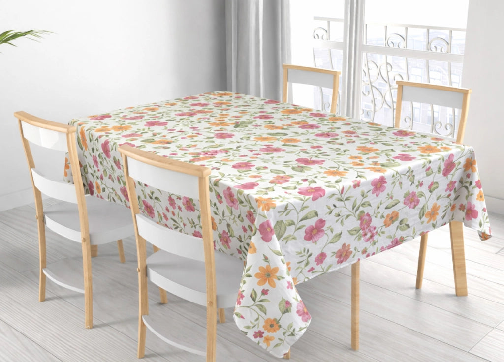 Tovaglia Per Salotto Cucina Tavolo 100% Cotone Frida RP - 140x360 - Frida