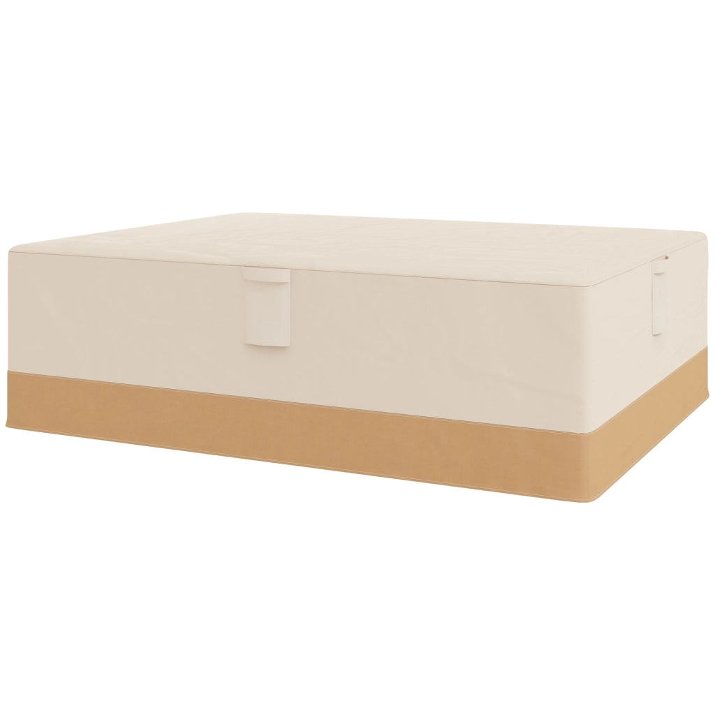 Copertura per Mobili da Giardino ¨C zephmum ¨C Tessuto Oxford 600D Impermeabile 275x208x78 Beige