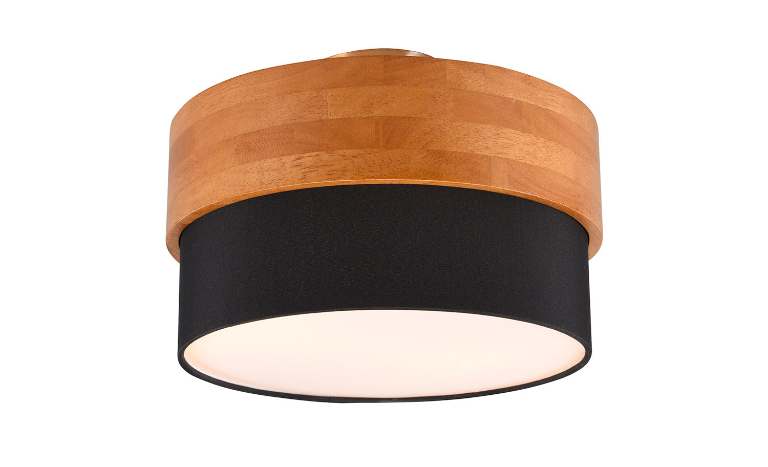 Plafoniera da Interno Attacco E14 in Metallo Nichel Satinato