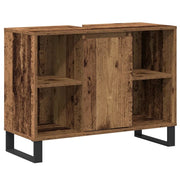 Mobile da Bagno | Armadio da bagno Legno vecchio 80 x 33 x 60 cm Legno multistrato
