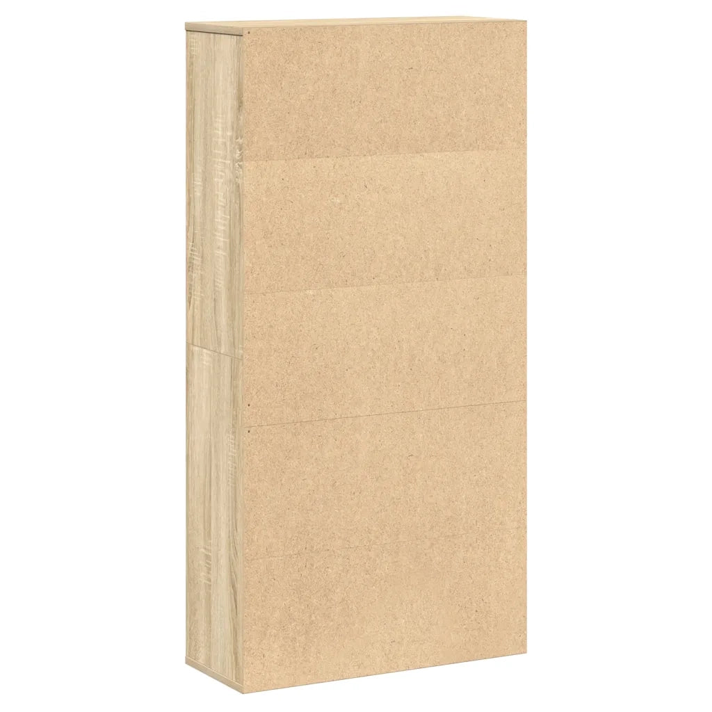 Libreria Rovere Sonoma 60x24x120 cm in Legno Multistrato 860420