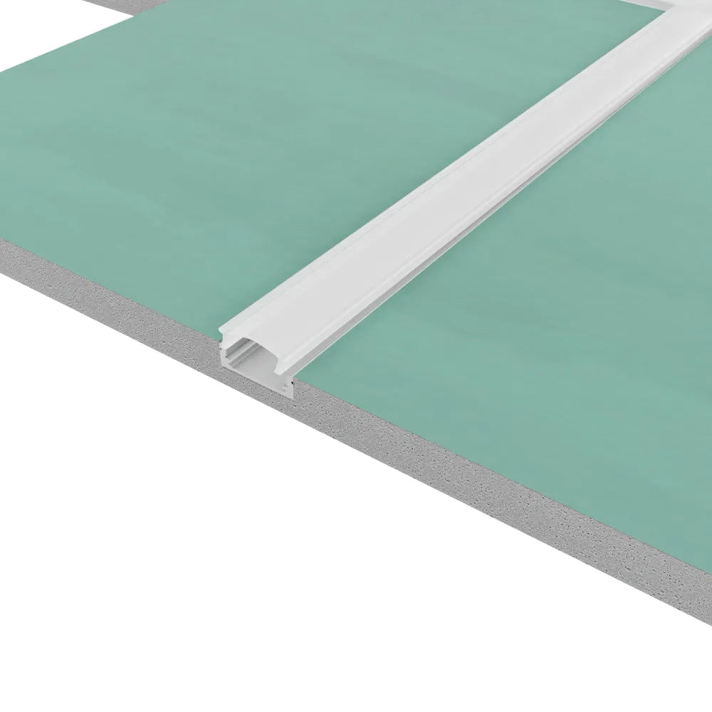 Cartongesso con profilo in alluminio integrato "X" resistente all'umidità